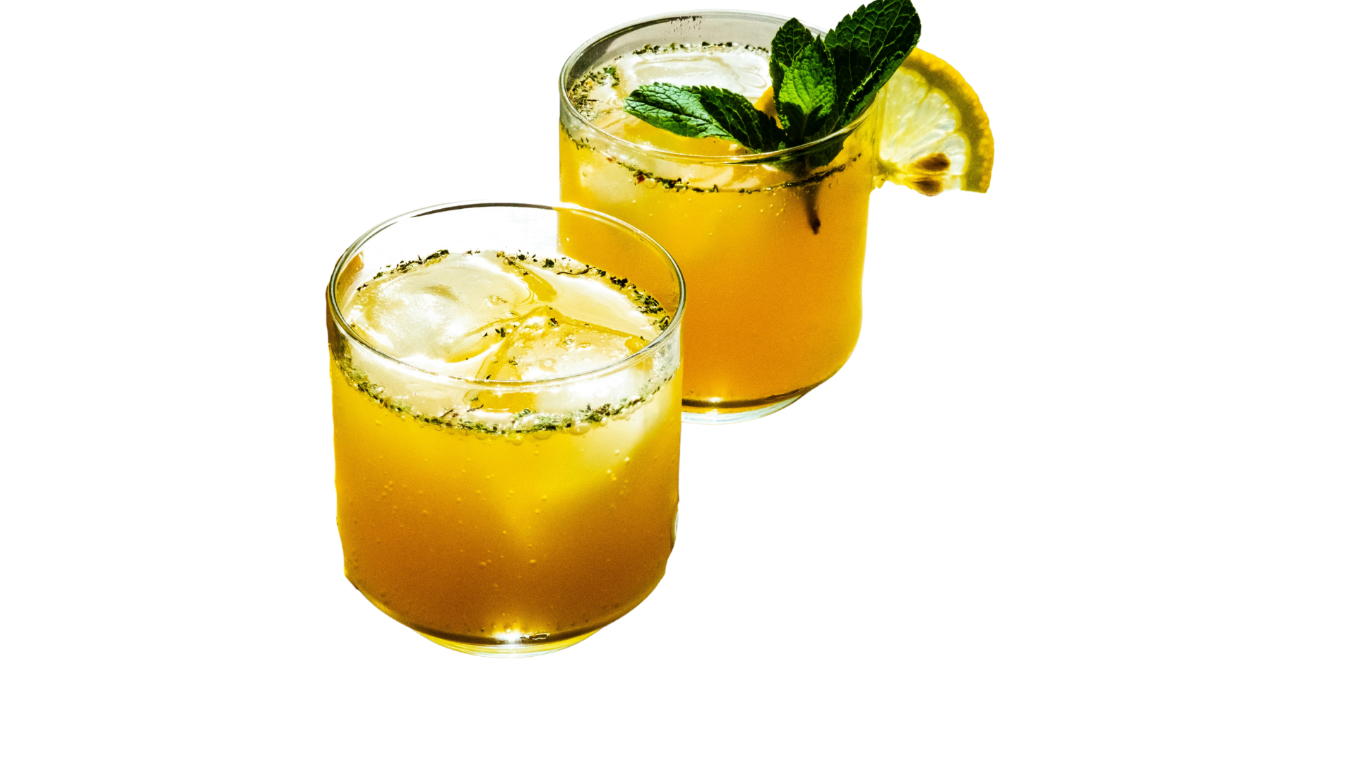 Kontakt Page - Coctails - Yellow - Mint